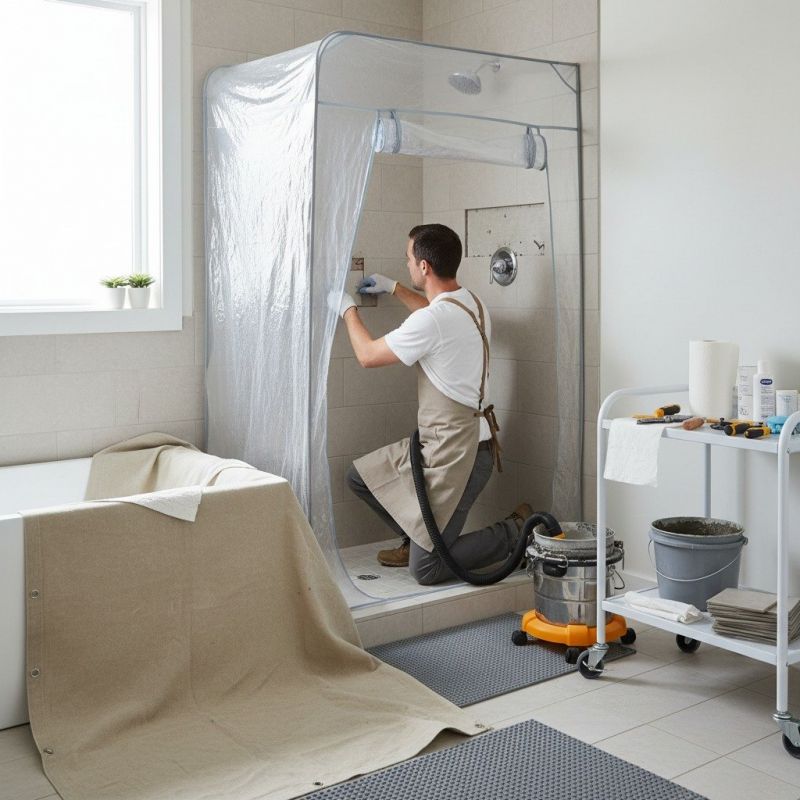 Bath Tile Reglazing Service